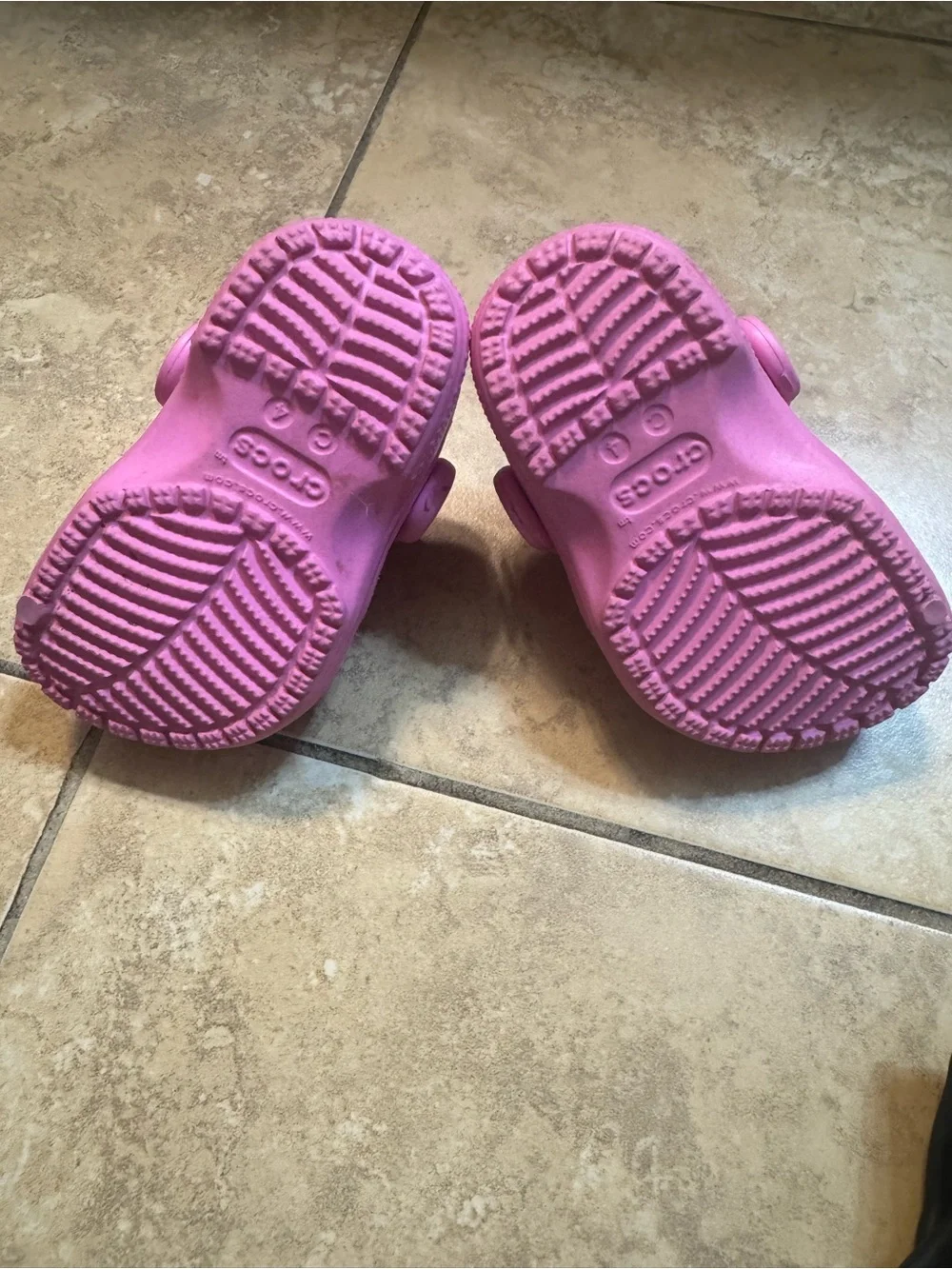 CROCS Kids Classic Clogs in Pink, Black & Navy